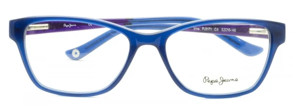 Модные очки Pepe Jeans Irina 3171 c4 Blue - изображение 9