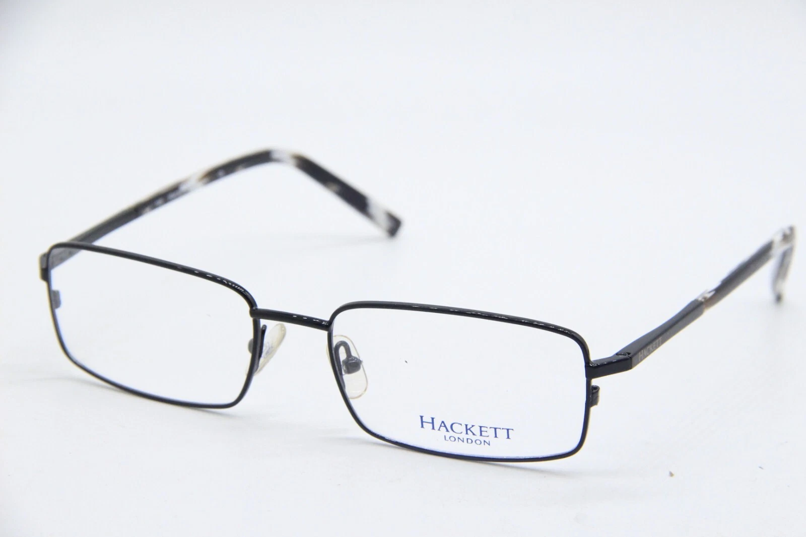 Крупные классические квадратные очки Hackett London HEK 1063 01 Black - изображение 1